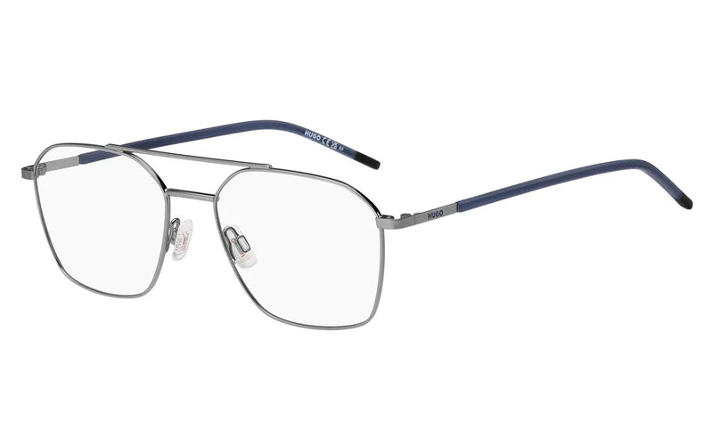 Hugo HG 1274 6LB 55 Silver Eyewear Frame-zoom-
