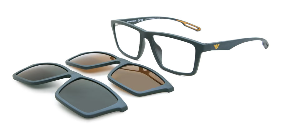 Emporio Armani EA4189U with Clip-On 50581W