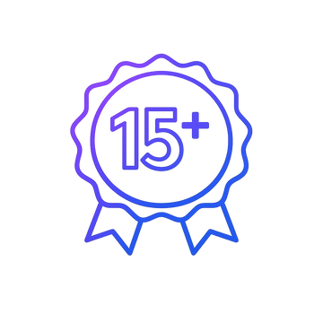 15+