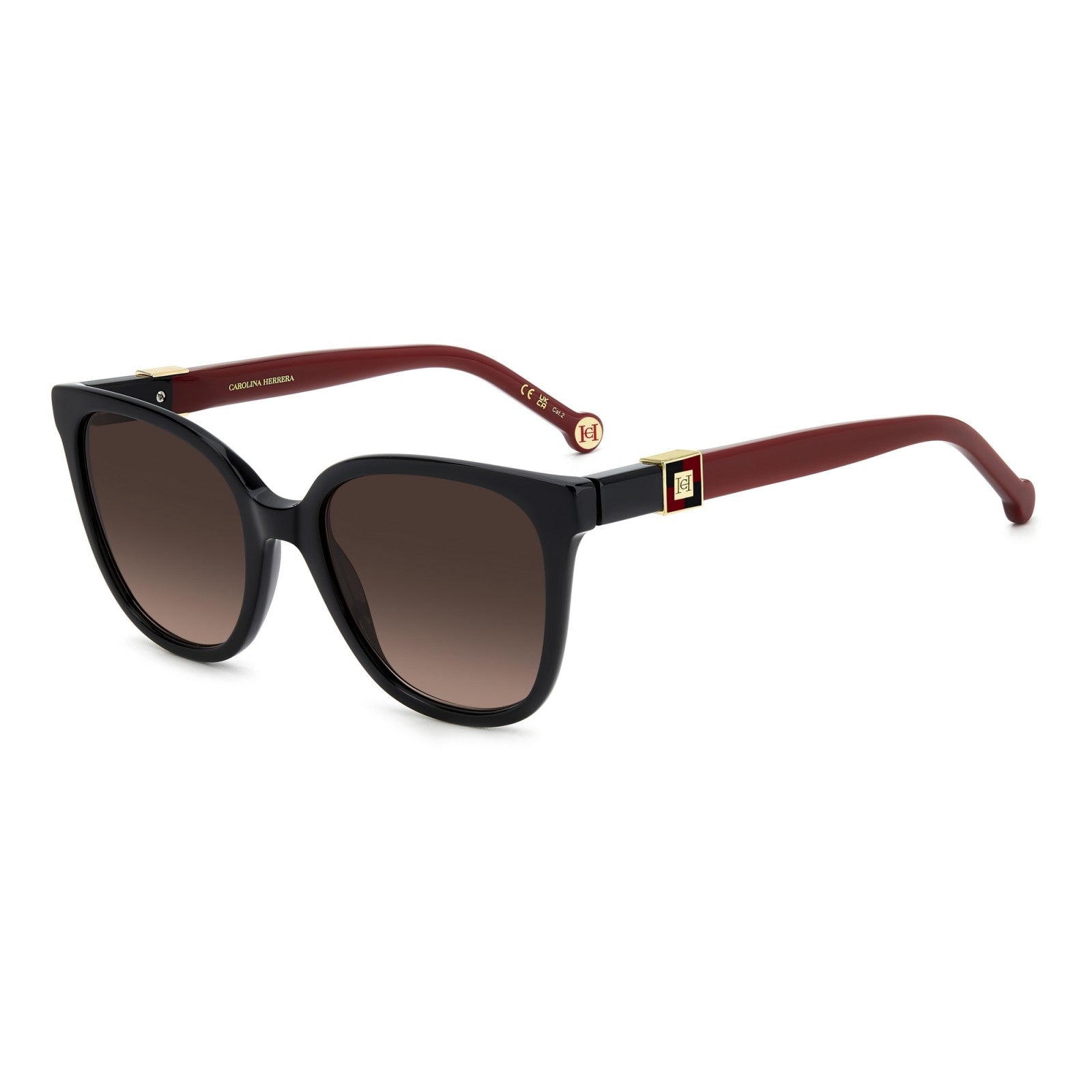 Carolina Herrera HER 0297/S - OIT/HA Black Red | Sunglasses Woman-zoom-2
