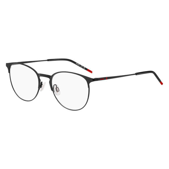 HUGO HG-1290 Eyeglasses OIT-BLACK-RED 52mm-zoom-
